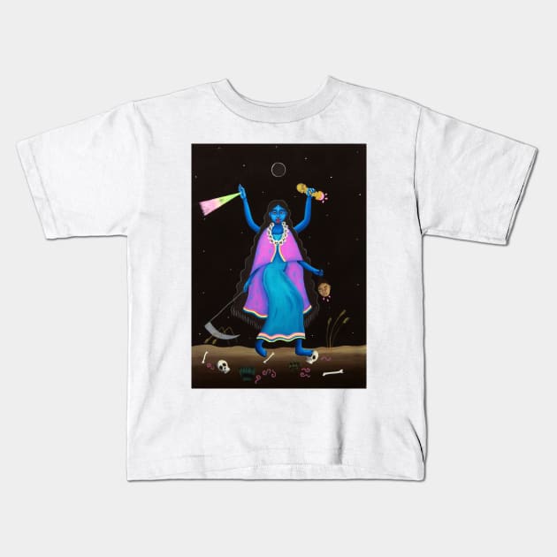 Mama Kali Kids T-Shirt by La luna y el fuego